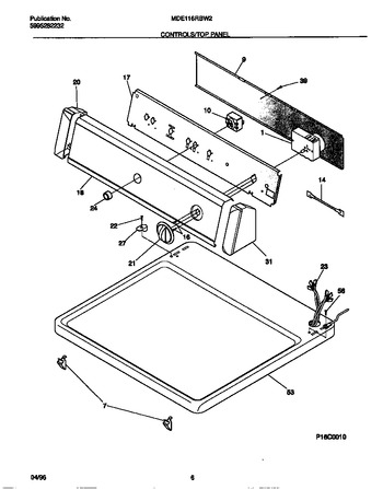 Diagram for MDE116RBW2