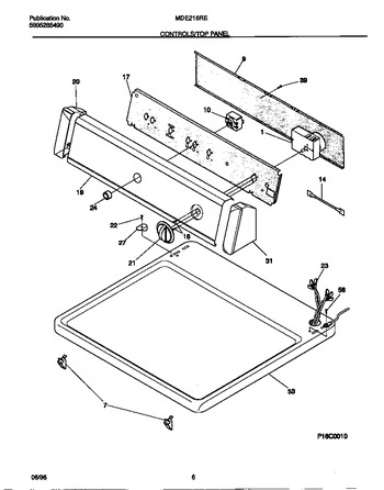 Diagram for MDE216REW0