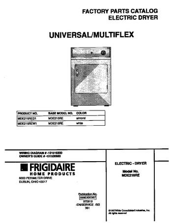 Diagram for MDE216RED1