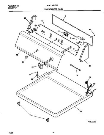 Diagram for MDE216REW2