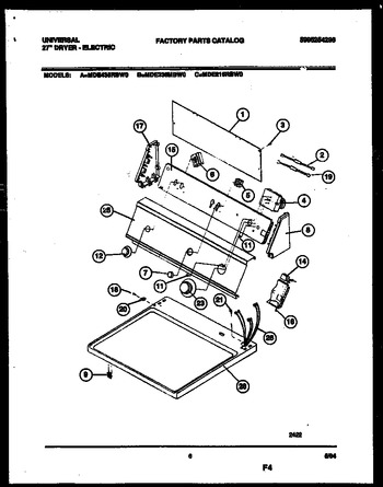 Diagram for MDE436RBW0