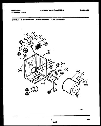 Diagram for MDG436RBD0