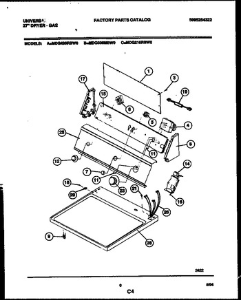 Diagram for MDG436RBD0