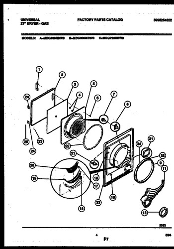 Diagram for MDG216RBWD0