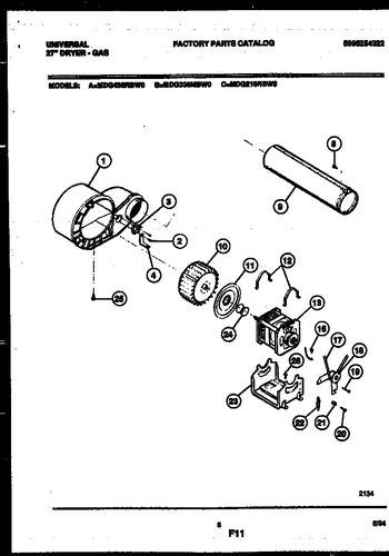 Diagram for MDG216RBWD0