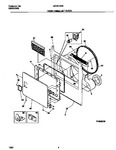 Diagram for 03 - Front Panel/lint Filter