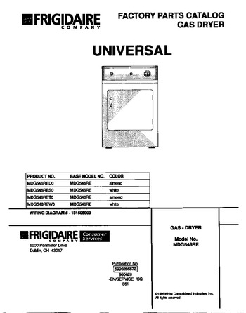 Diagram for MDG546RES0