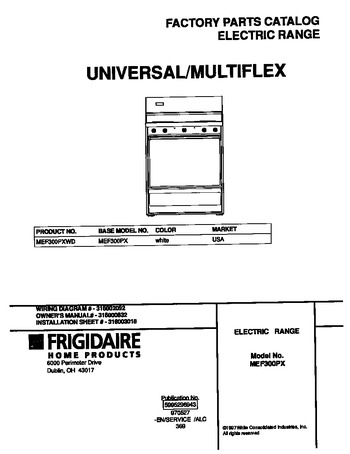 Diagram for MEF300PXWD