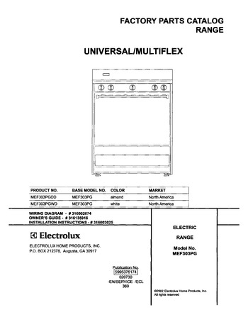 Diagram for MEF303PGDD