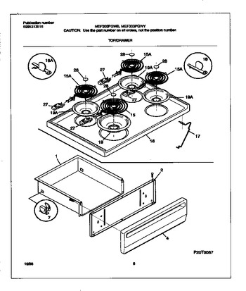 Diagram for MEF303PGWY