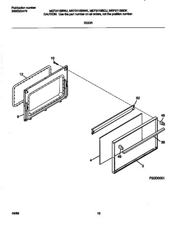 Diagram for MEF311SBWK