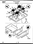 Diagram for 05 - Cooktop And Drawer Parts