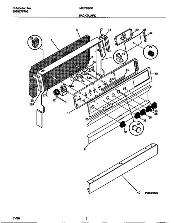 Diagram for MEF318BBWC