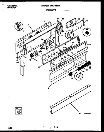 Diagram for MEF322BBWA