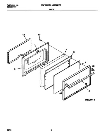 Diagram for MEF322SBWB