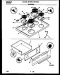 Diagram for 04 - Cooktop And Drawer Parts