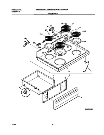 Diagram for MEF322SGWA