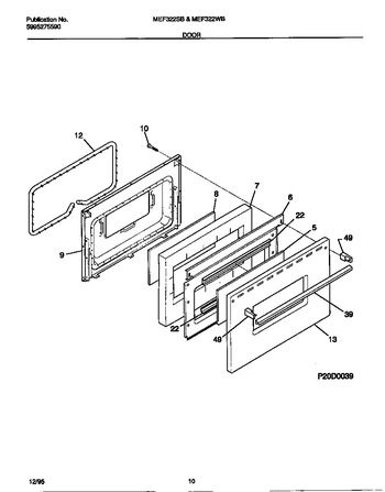 Diagram for MEF322WBSE