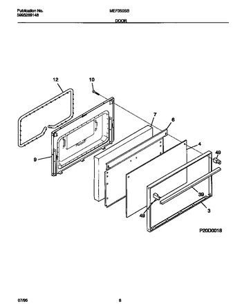 Diagram for MEF350SBWC