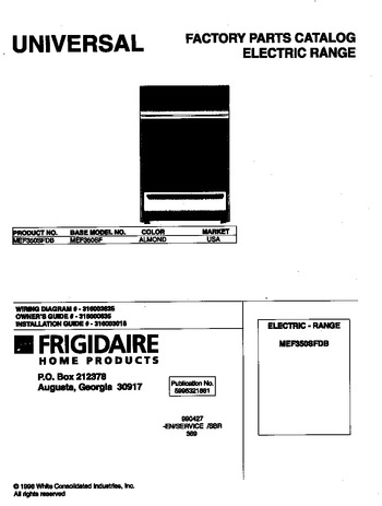 Diagram for MEF350SFDB