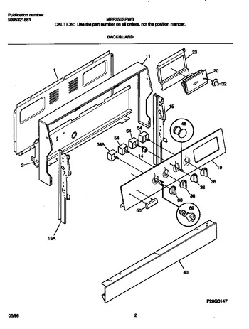 Diagram for MEF350SFDB