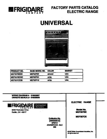 Diagram for MEF357CESB