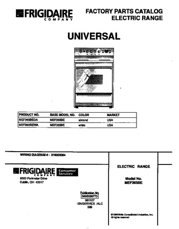 Diagram for MEF365BEDA