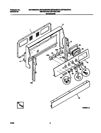 Diagram for MEF365BGDB