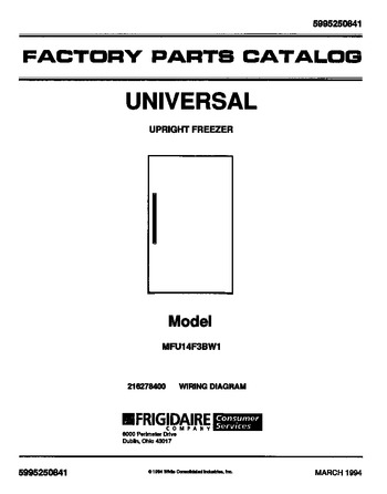 Diagram for MFU14F3BW2