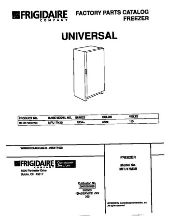 Diagram for MFU17M3BW3