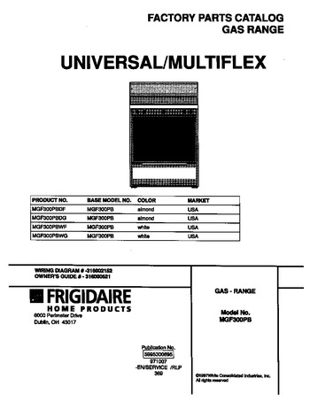 Diagram for MGF300PBWG