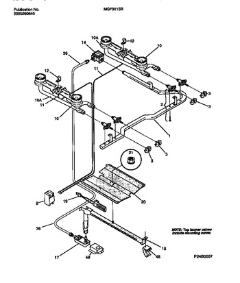 Diagram for MGF301SBWA