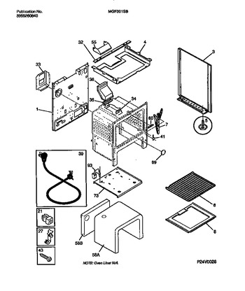 Diagram for MGF301SBWA