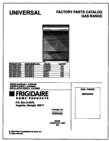 Diagram for MGF303PGDC