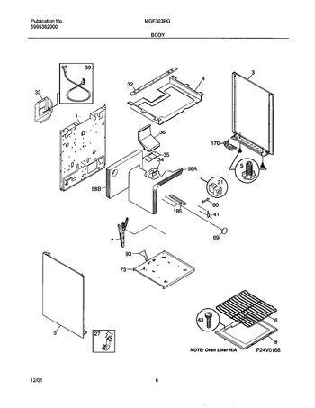 Diagram for MGF303PGWL