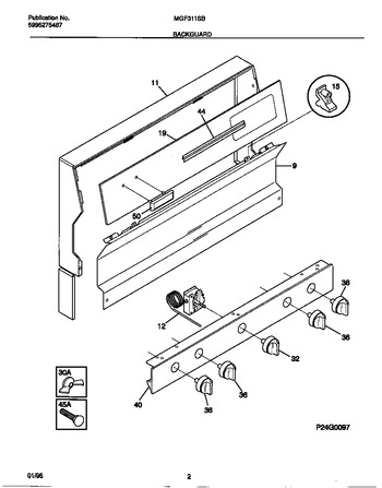 Diagram for MGF311SBWC