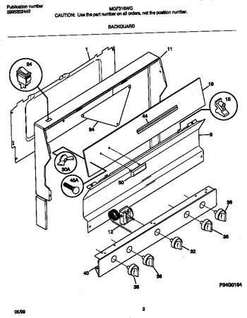 Diagram for MGF316WGSC