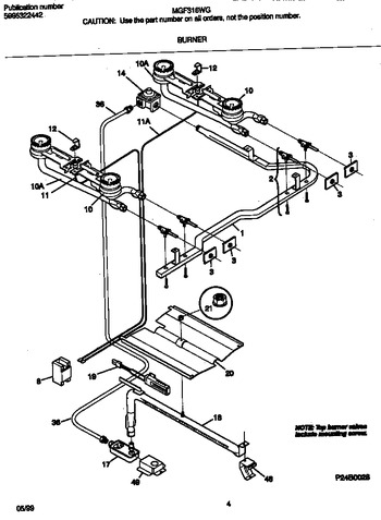 Diagram for MGF316WGSC