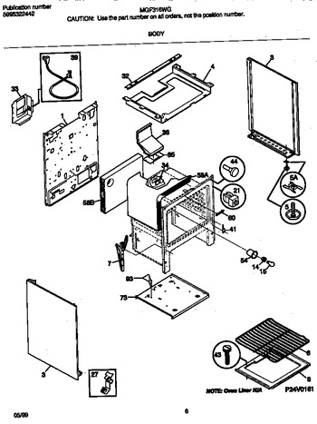 Diagram for MGF316WGSC