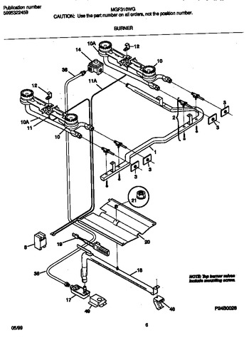 Diagram for MGF316WGSE