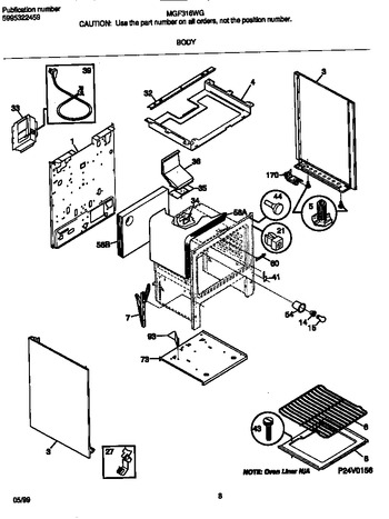 Diagram for MGF316WGSE