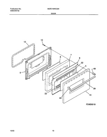 Diagram for MGF316WGSH