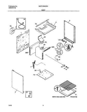 Diagram for MGF316WGSH