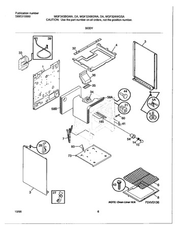 Diagram for MGF324BGWA