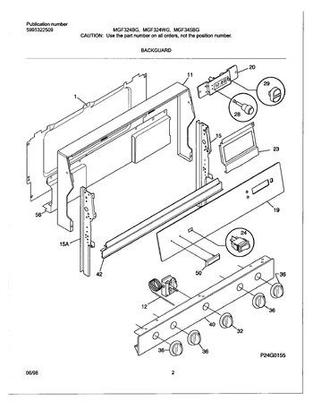 Diagram for MGF345BGWB