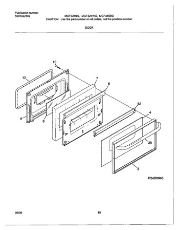 Diagram for MGF345BGWB