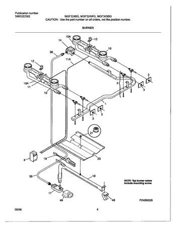 Diagram for MGF345BGWF