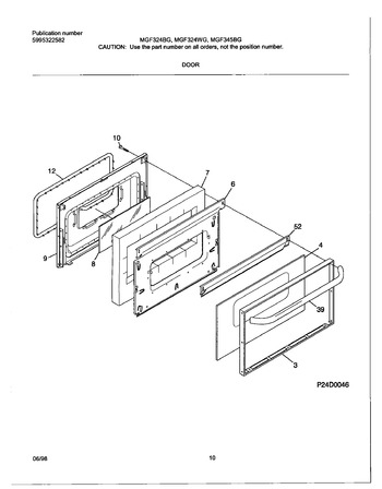 Diagram for MGF345BGWF