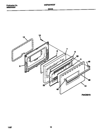 Diagram for MGF324WESF