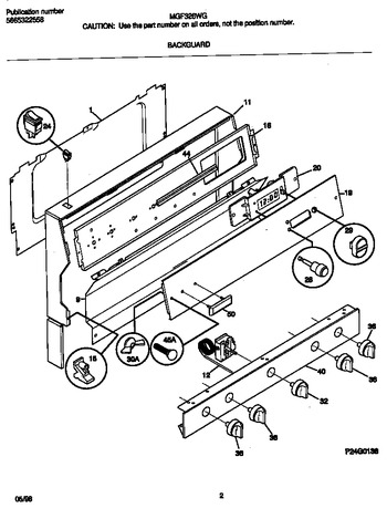 Diagram for MGF326WGSD